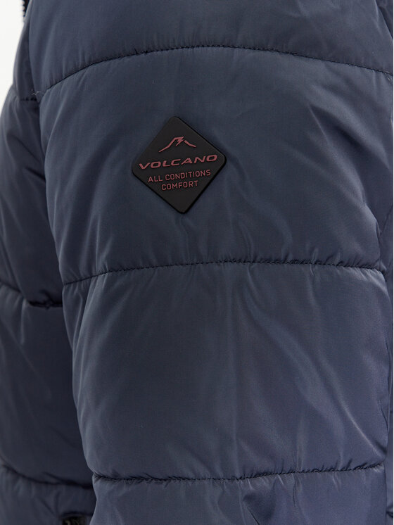 Volcano Volcano Zimné bundy J-Lyss M06186-W24 Tmavomodrá Regular Fit