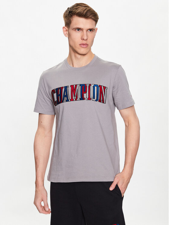 Champion Champion Marškinėliai 218512 Pilka Regular Fit