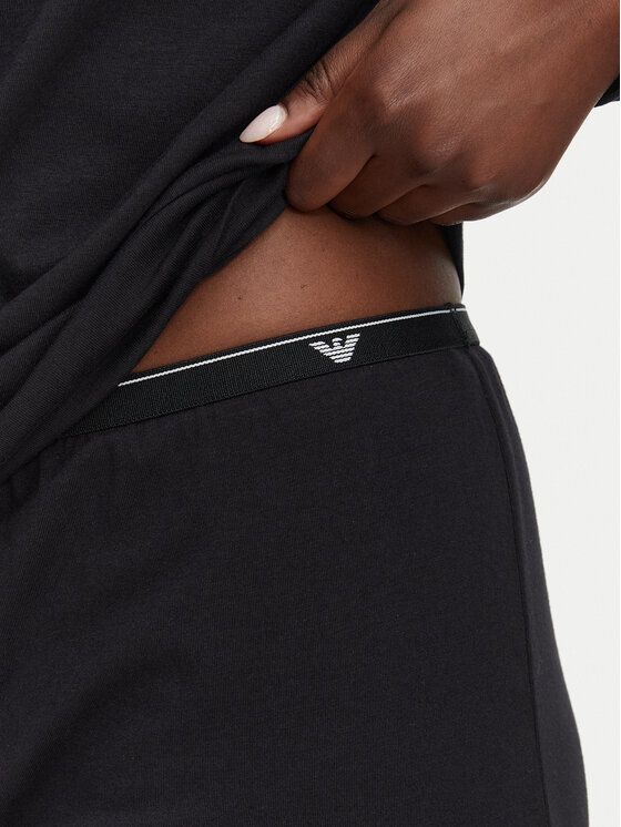 Emporio Armani Underwear Emporio Armani Underwear Piżama EW001903 AF25589 UC001 Czarny Regular Fit