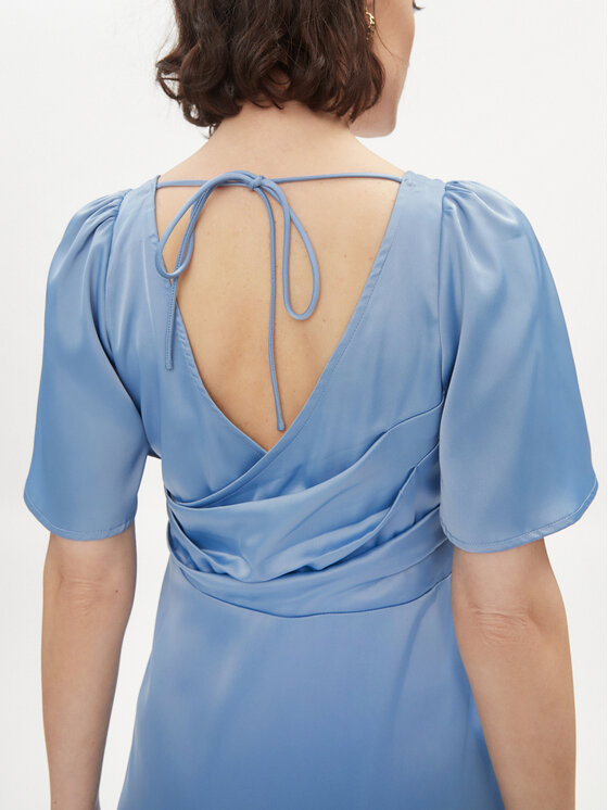 YAS YAS Rochie cocktail Athena 26032476 Albastru Regular Fit