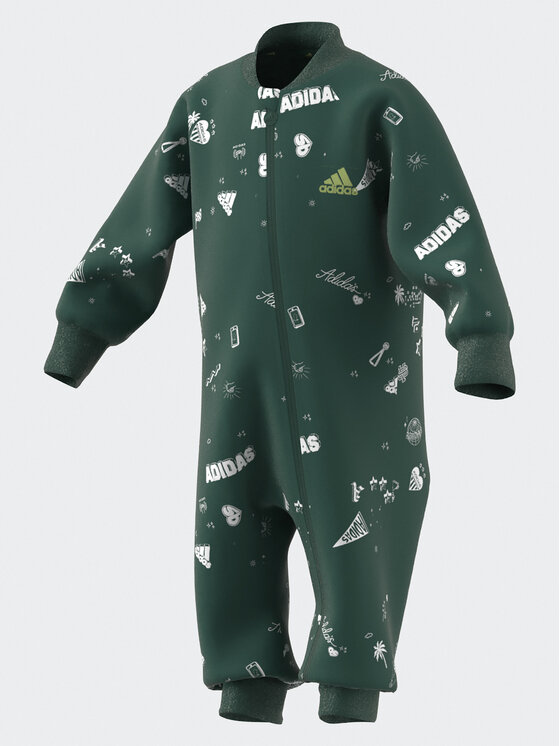 adidas adidas Kezeslábas IA1559 Zöld Regular Fit
