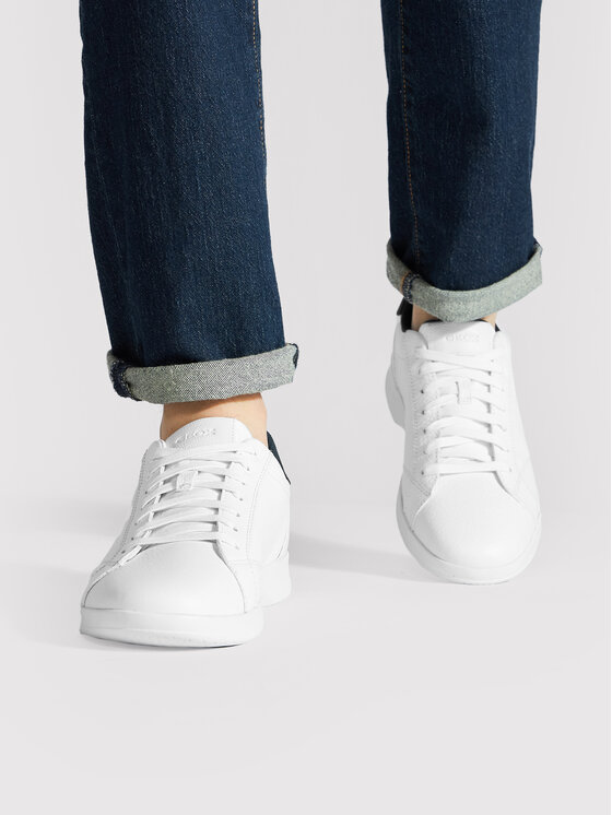 Geox Geox Sneakersy U Kennet A U256FA 00046 C1000 Biela