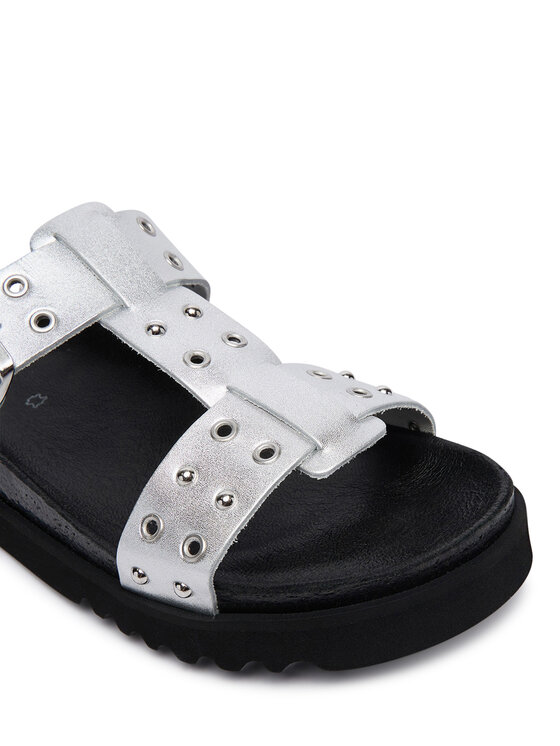 Scholl Scholl Plätud Beatriz T-Bar Ring F00911 Hõbedane