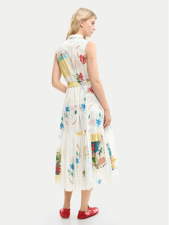 Desigual Desigual Hemdkleid 26SWVW15 Bunt Regular Fit