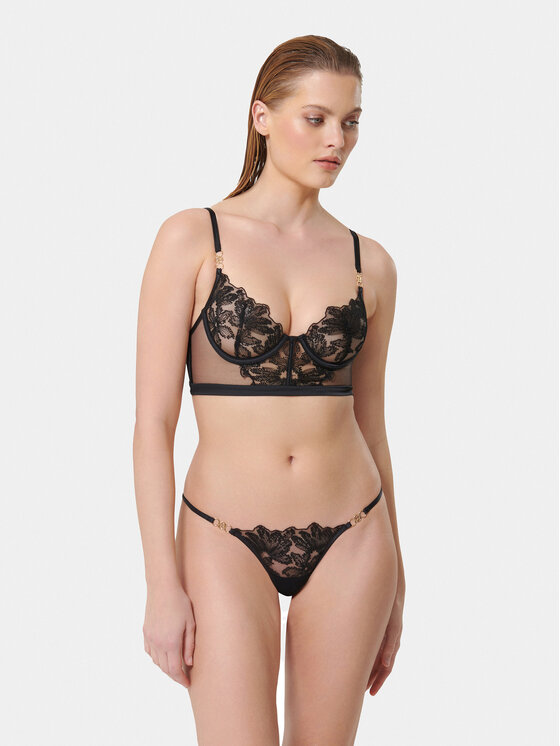 Bluebella Bluebella Tanga Olympia 42266 Fekete