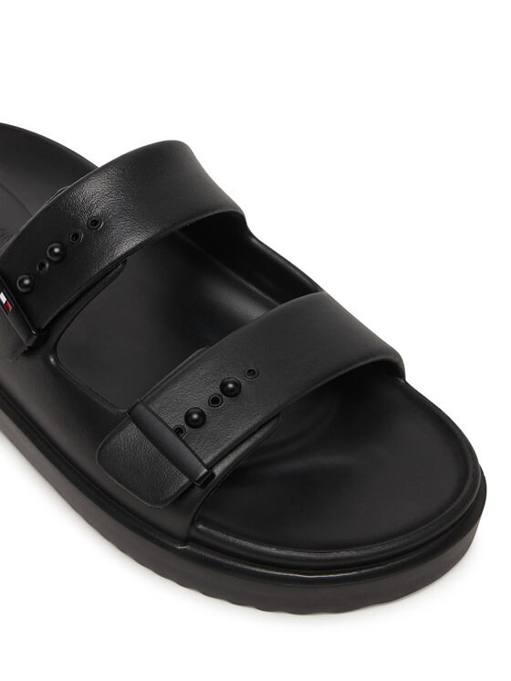 Tommy Hilfiger Tommy Hilfiger Şlapi Light Adjustable FM0FM05757 Negru