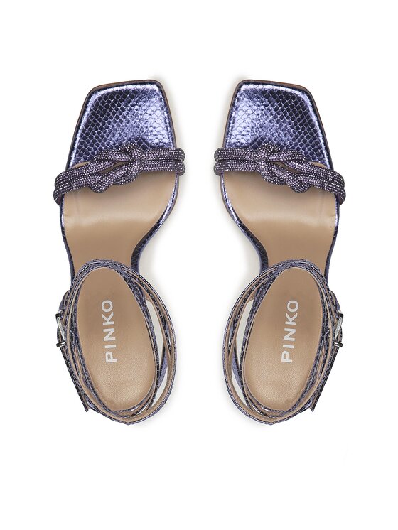 Pinko Sandali Anabia Sandalo PE 23 BLKS1 101301 A0XZ Viola Modivo