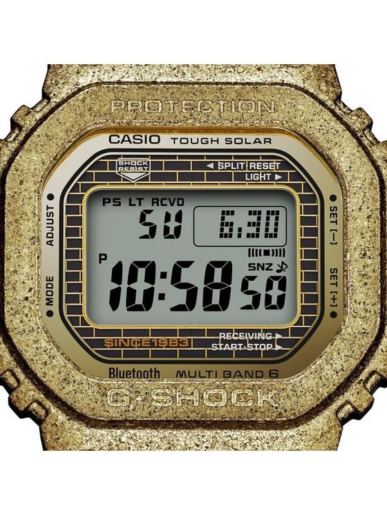 Casio Casio Zegarek GMW-B5000PG-9ER Złoty
