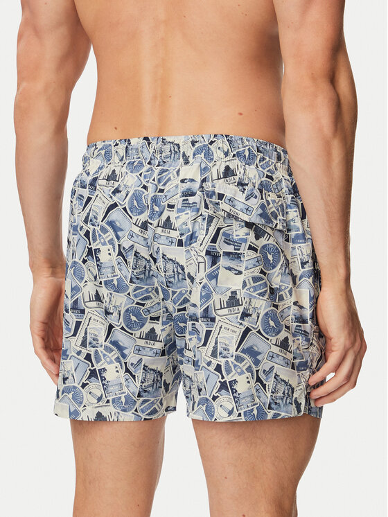 Beverly Hills Polo Club Beverly Hills Polo Club Шорти для плавання P-SS26M-BREA-0722 Голубий Regular Fit