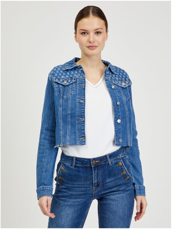Kurtka jeansowa Orsay, Rozmiar 42, Niebieski, 821136-558000//34