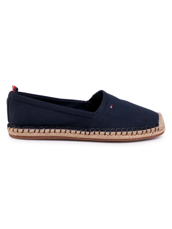 Tommy Hilfiger Tommy Hilfiger Espadrillid Basic Tommy Flat Espadrille FW0FW04827 Tumesinine