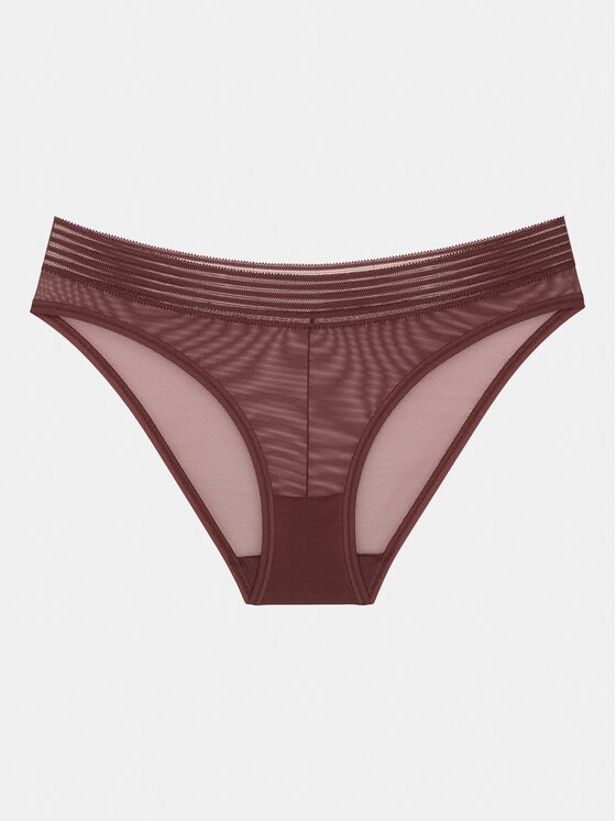 Triumph Triumph Figi klasyczne Tempting Sheer Highleg Tai 10215956 Brązowy