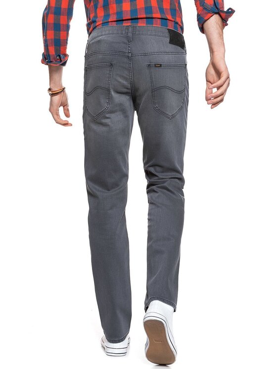 Lee Lee Jeans DAREN ZIP FLY Grigio Straight Fit