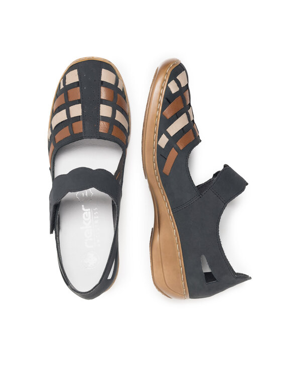 Rieker Rieker Polobotky 41369-14 Tmavomodrá