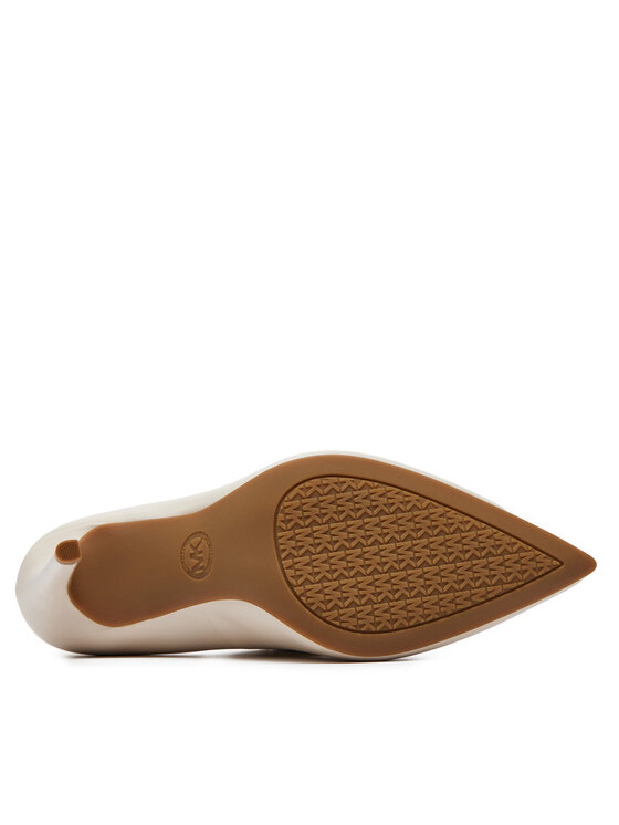 MICHAEL Michael Kors MICHAEL Michael Kors Pantofi cu toc subțire Alina 40R4HNHP1L Écru