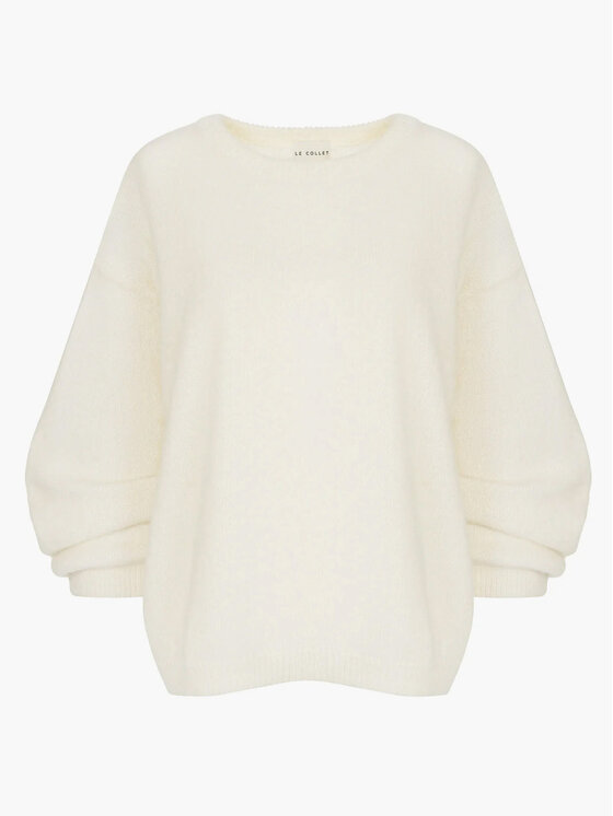 Le Collet Le Collet Sweter DIANA Écru Oversize