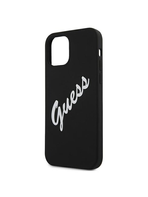 Guess Guess Etui na telefon iPhone 12 Mini Czarny