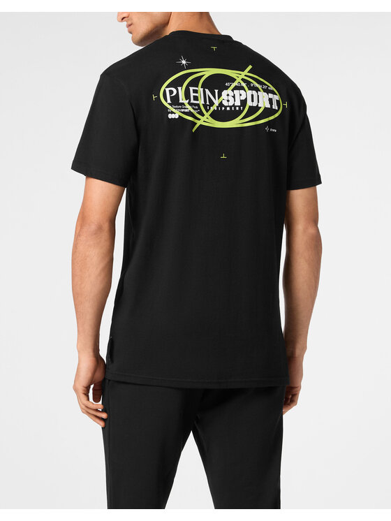 Plein Sport Plein Sport T-Shirt 23105 Czarny Regular Fit