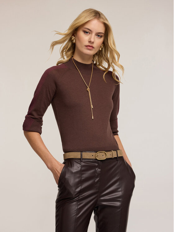 Motivi Motivi Maglione M393W003477N022 Marrone Regular Fit