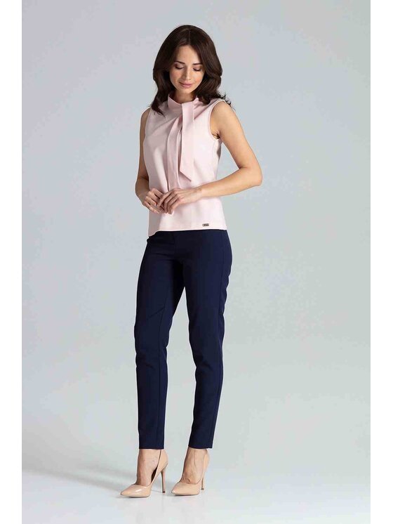 Lenitif Lenitif Blusa K481 Rosa Regular Fit