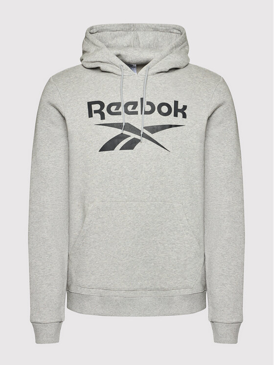 Reebok hotsell gray hoodie