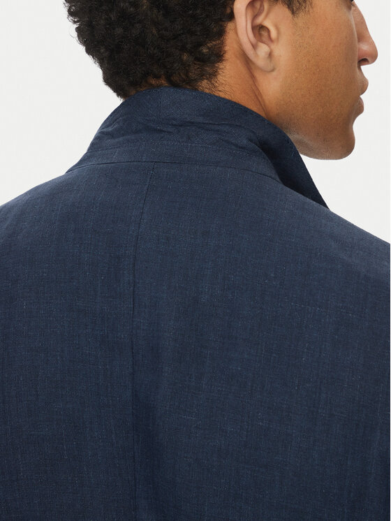 BOSS BOSS Marynarka C-Huge-Peak-252 50540516 Granatowy Slim Fit