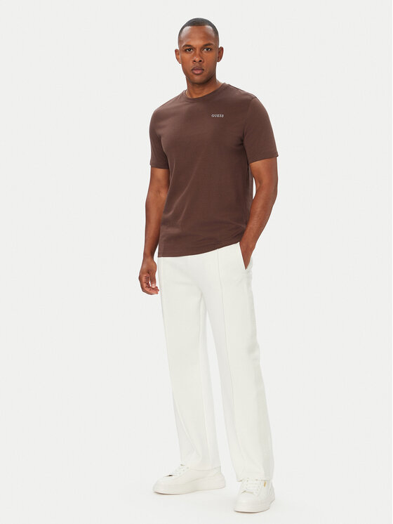Guess Guess Pantaloni da tuta Z6YB14 K4966 Crema Regular Fit