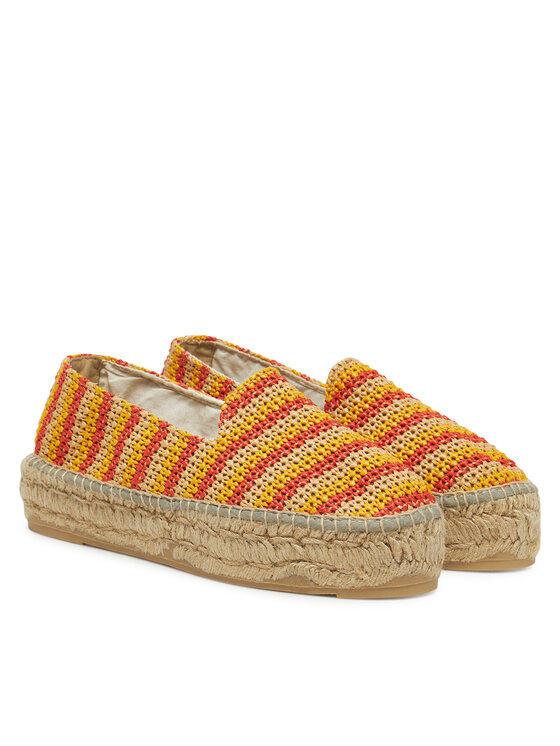 Manebi Manebi Espadryle H 2.6 D0 Pomarańczowy