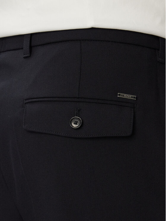 BOSS BOSS Stoffhose 50567532 Dunkelblau Regular Fit