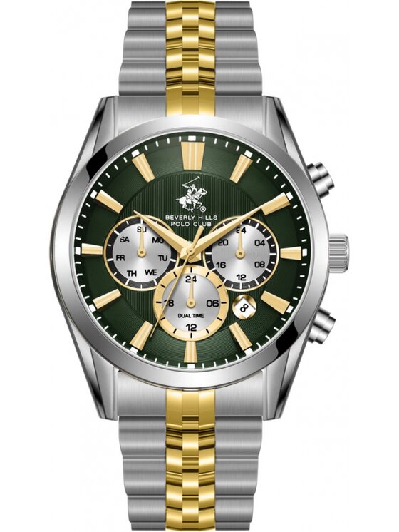 Beverly Hills Polo Club Beverly Hills Polo Club Zegarek BP3782X.270 Zielony