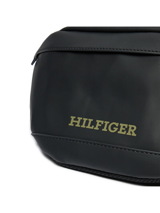 Tommy Hilfiger Tommy Hilfiger Vöökott Monotype Pu Bumbag AM0AM12603 Must