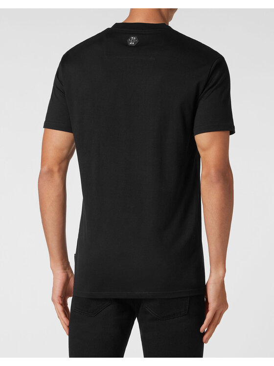 PHILIPP PLEIN PHILIPP PLEIN T-Shirt 9929 Czarny Regular Fit