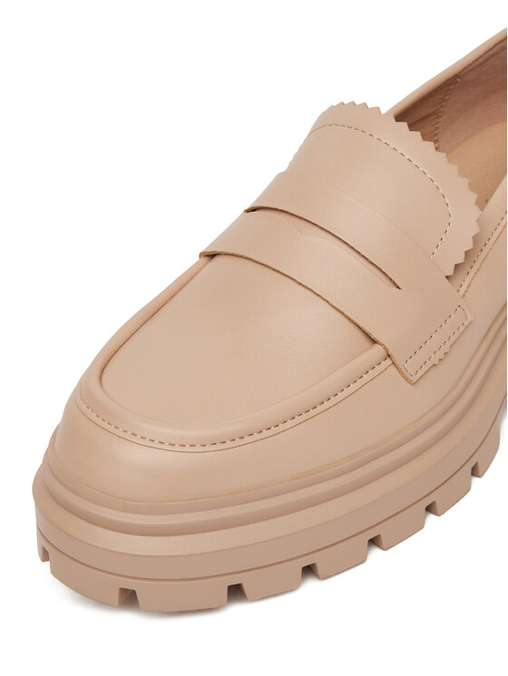 DeeZee DeeZee Chunky loafers 58682-8 Beige