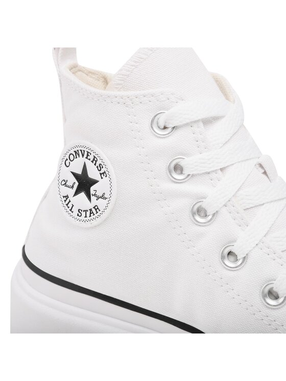 Converse Converse Tenisice Chuck Taylor All Star Lugged Lift Hi A03012C Bijela