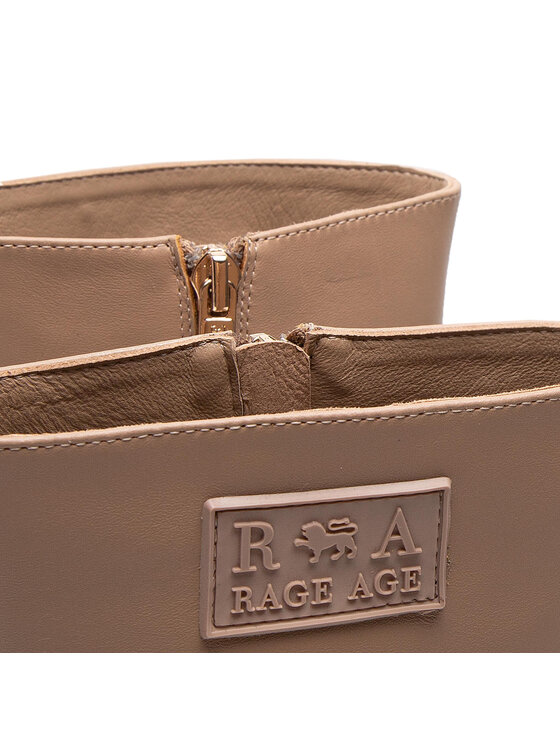 Rage Age Rage Age Botki RA-18-06-000441 Beżowy