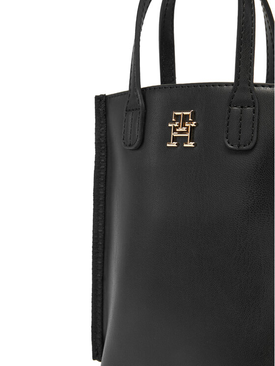 Tommy Hilfiger Tommy Hilfiger Torbica za telefon Th Distinct Phone Pouch AW0AW17402 Črna