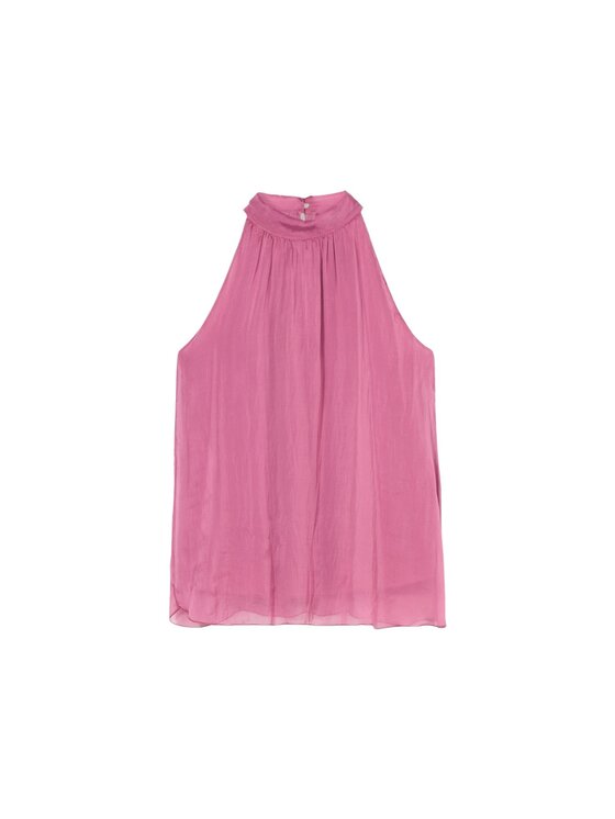 Oltre Oltre Bluzka 2510J000754N029 Różowy Regular Fit