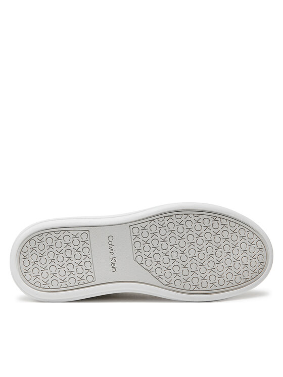 Calvin Klein Calvin Klein Tossud Cupsole Lace Up Saff Mono HW0HW02103 Beež