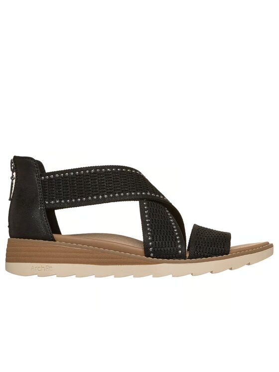 Skechers Skechers Sandały 113894-BLK Czarny