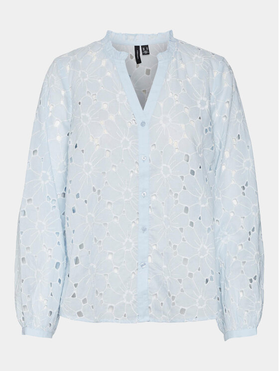 Vero Moda Vero Moda Cămașă Ida 10303333 Albastru celest Regular Fit
