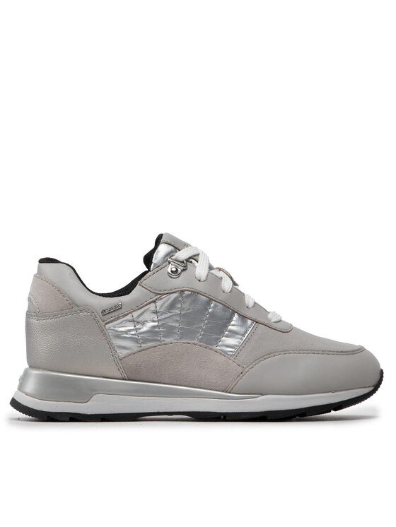 Geox Sneakersy D New Aneko B Abx B D26LYB 085FU C1355 Sivá