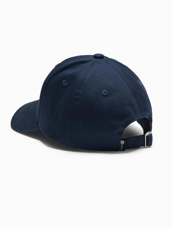 Ombre Ombre Czapka z daszkiem OM-ACCS-0105 Granatowy