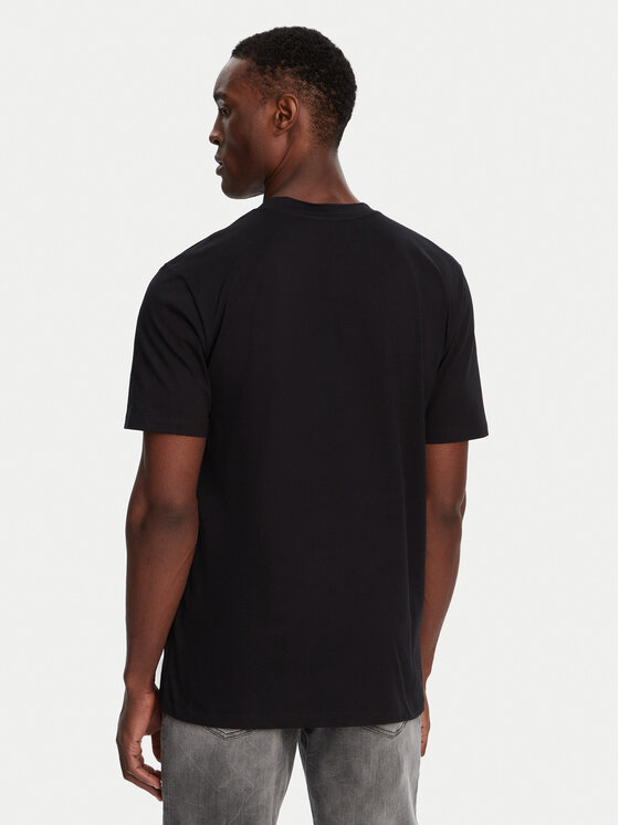 Balmain Balmain Marškinėliai DH1EG000JB54 Juoda Regular Fit