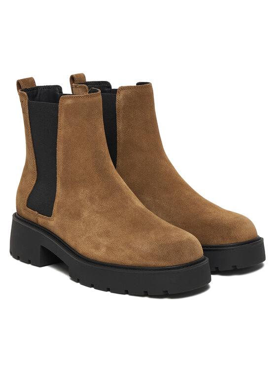 Calvin Klein Jeans Calvin Klein Jeans Klassische Stiefeletten Chunky YW0YW02071 Beige
