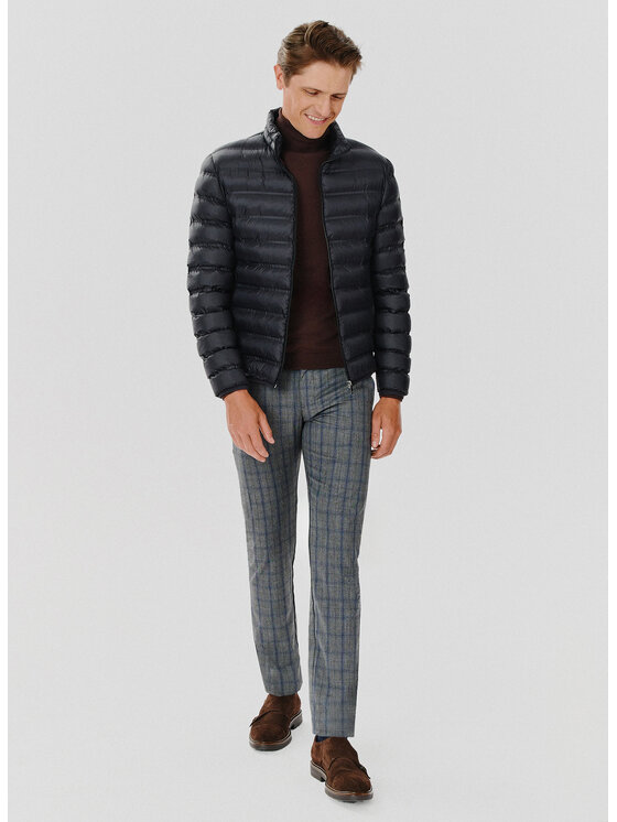 Pako Lorente Pako Lorente Kurtka przejściowa P24WF-5X-001 Czarny Classic Fit