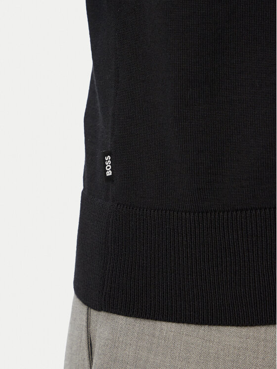 BOSS BOSS Strickjacke H-Balonso 50566344 Schwarz Regular Fit