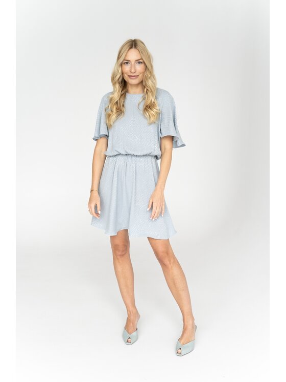 Me complete Me complete Sukienka letnia Sukienka Allegra light blue Niebieski Relaxed Fit
