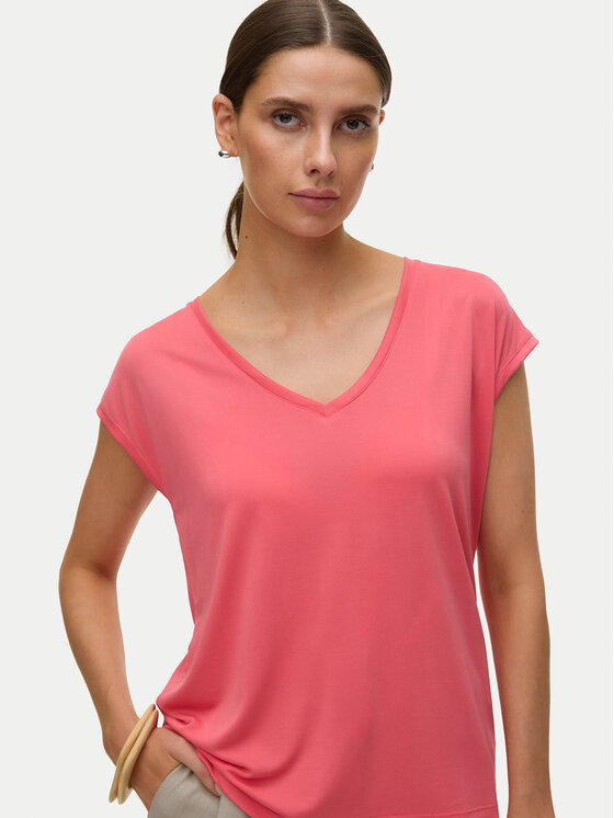 Vero Moda Vero Moda T-Shirt Filli 10247666 Różowy Relaxed Fit
