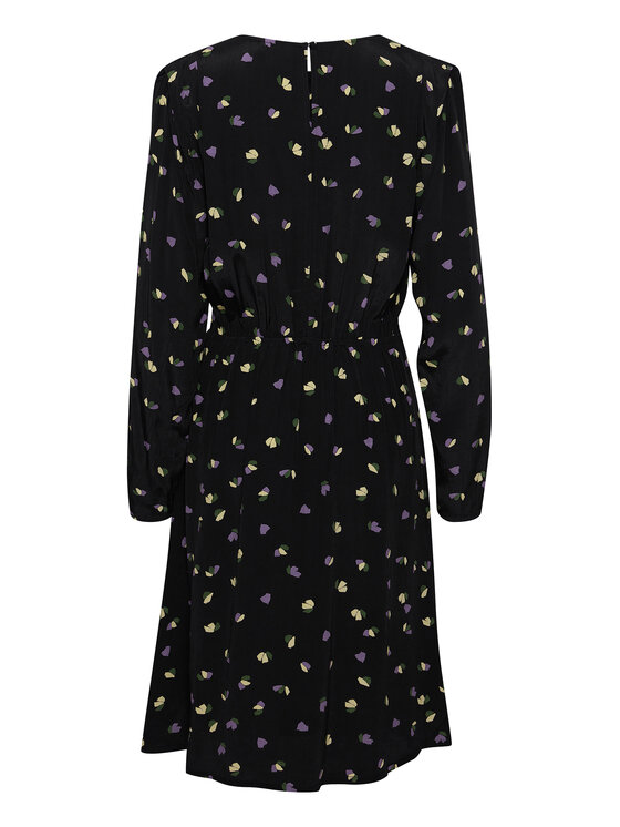 ICHI ICHI Kleid für den Alltag 20117967 Schwarz Regular Fit
