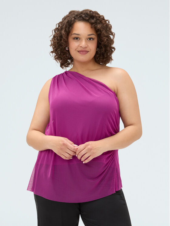 Fiorella Rubino Fiorella Rubino Top D014L000151N019 Różowy Regular Fit